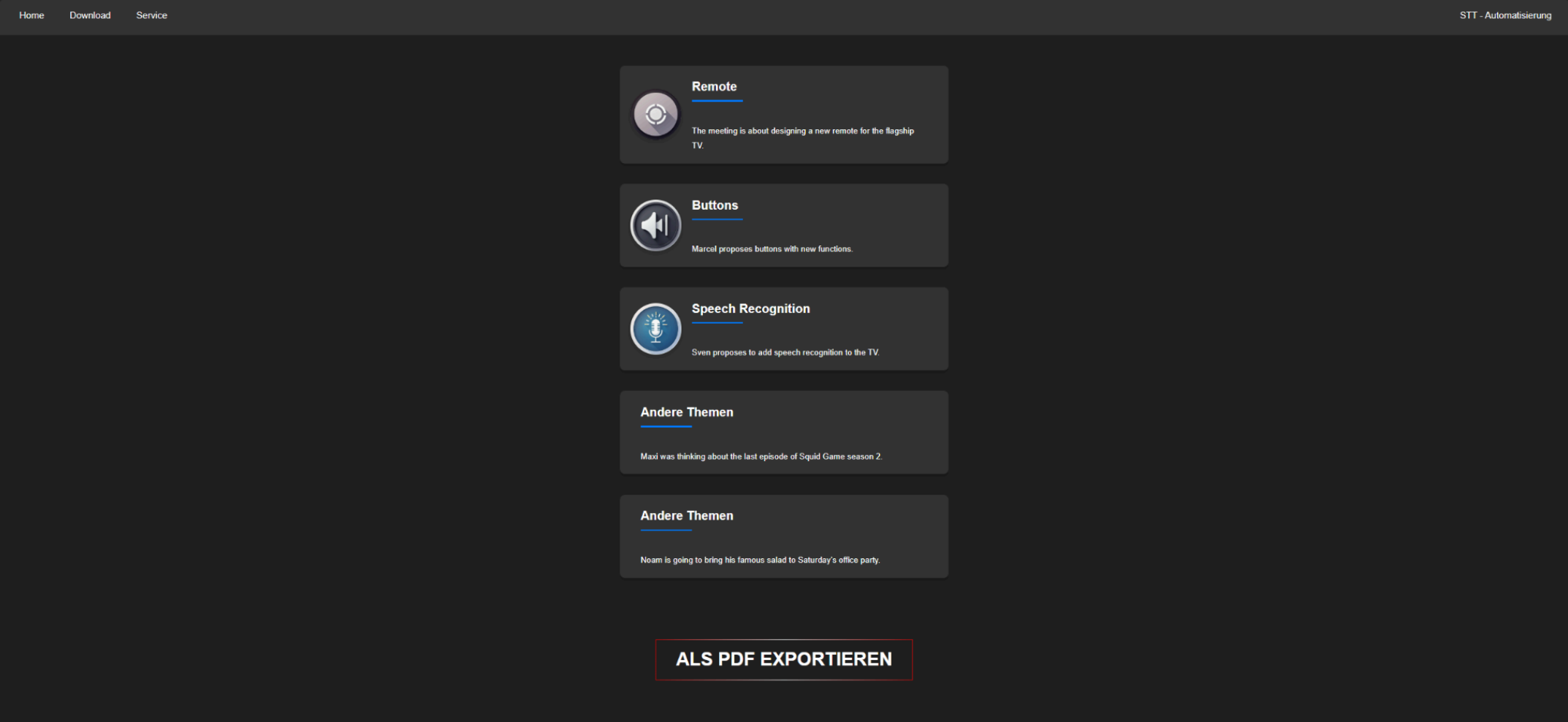 Meeting Companion screenshot 2