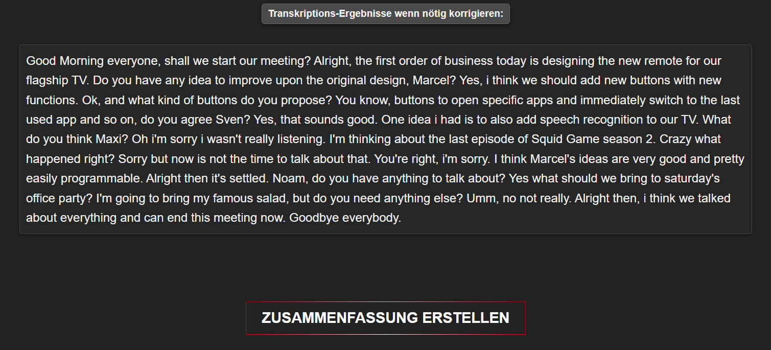 Meeting Companion screenshot 1